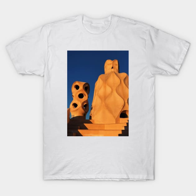 Casa Mila - Gaudi T-Shirt by shotsbymel